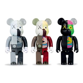 400% semi-anatomical buddy building block bear - Brian Donnelly