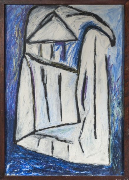 Artwork by Camille Saint-Jacques, Quérel, Made of Oil pastel on paper