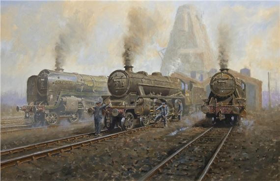 Robert Nixon | Alfred the Great LNWR Britannia Class andF locomotives ...