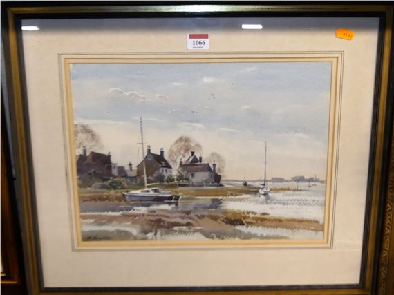 - Winter sunlight by Albert Houghton