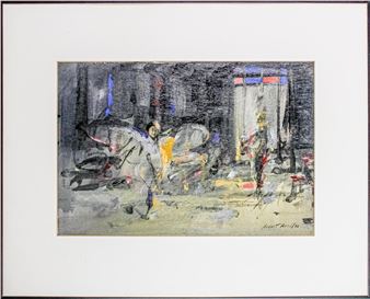 Composición figurativa - August Rosell Farer