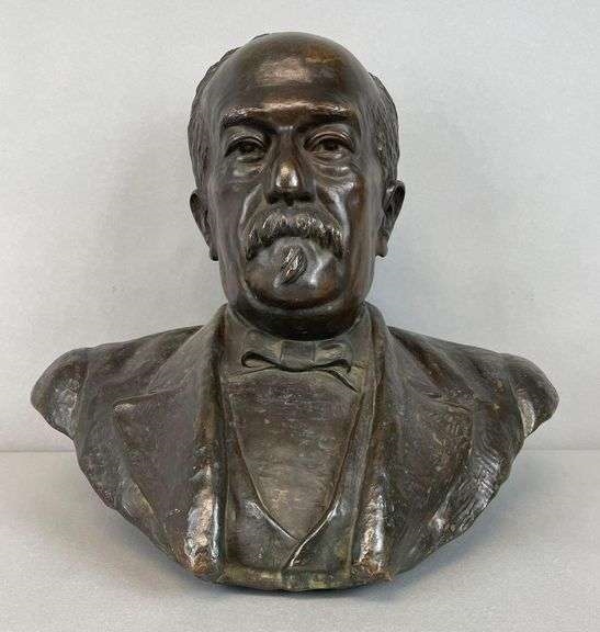 Ephraim Keyser Gifford Pinchot Bronze Bust MutualArt