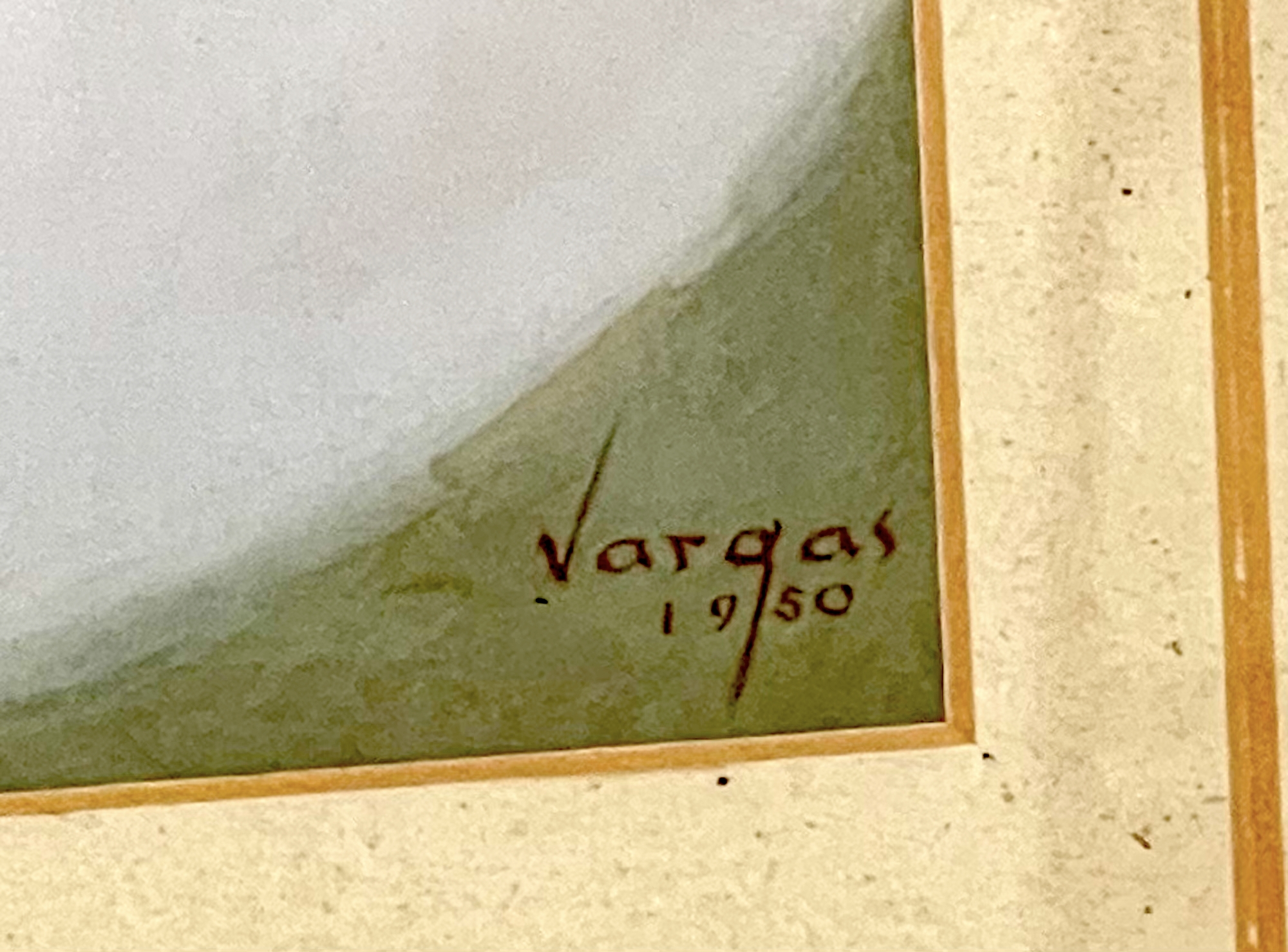 Vargas | reclining nude | MutualArt