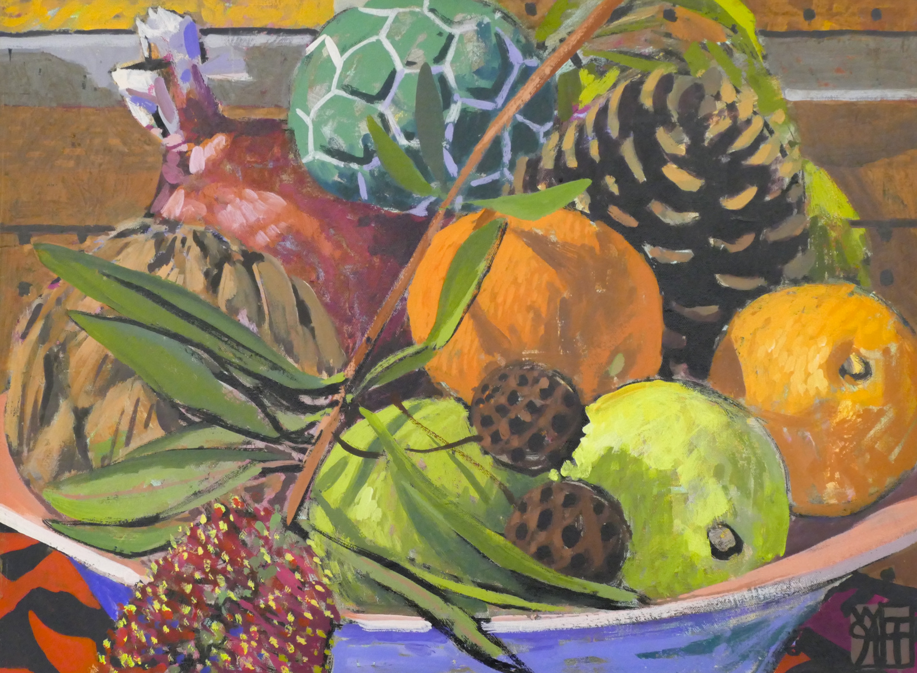 Wayne Forte | Still Life with Bottle Brush 1994 (1994) | MutualArt