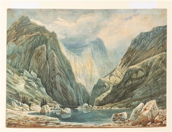 François Diday | Lac de montagne | MutualArt