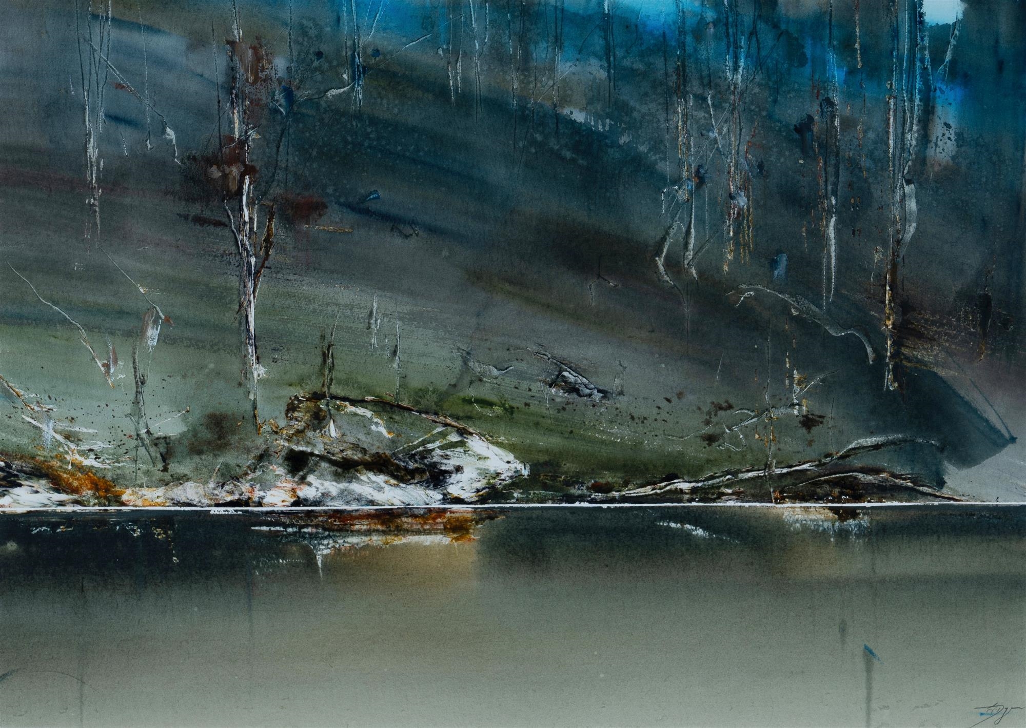 Geoffrey Dyer | Riverbank | MutualArt