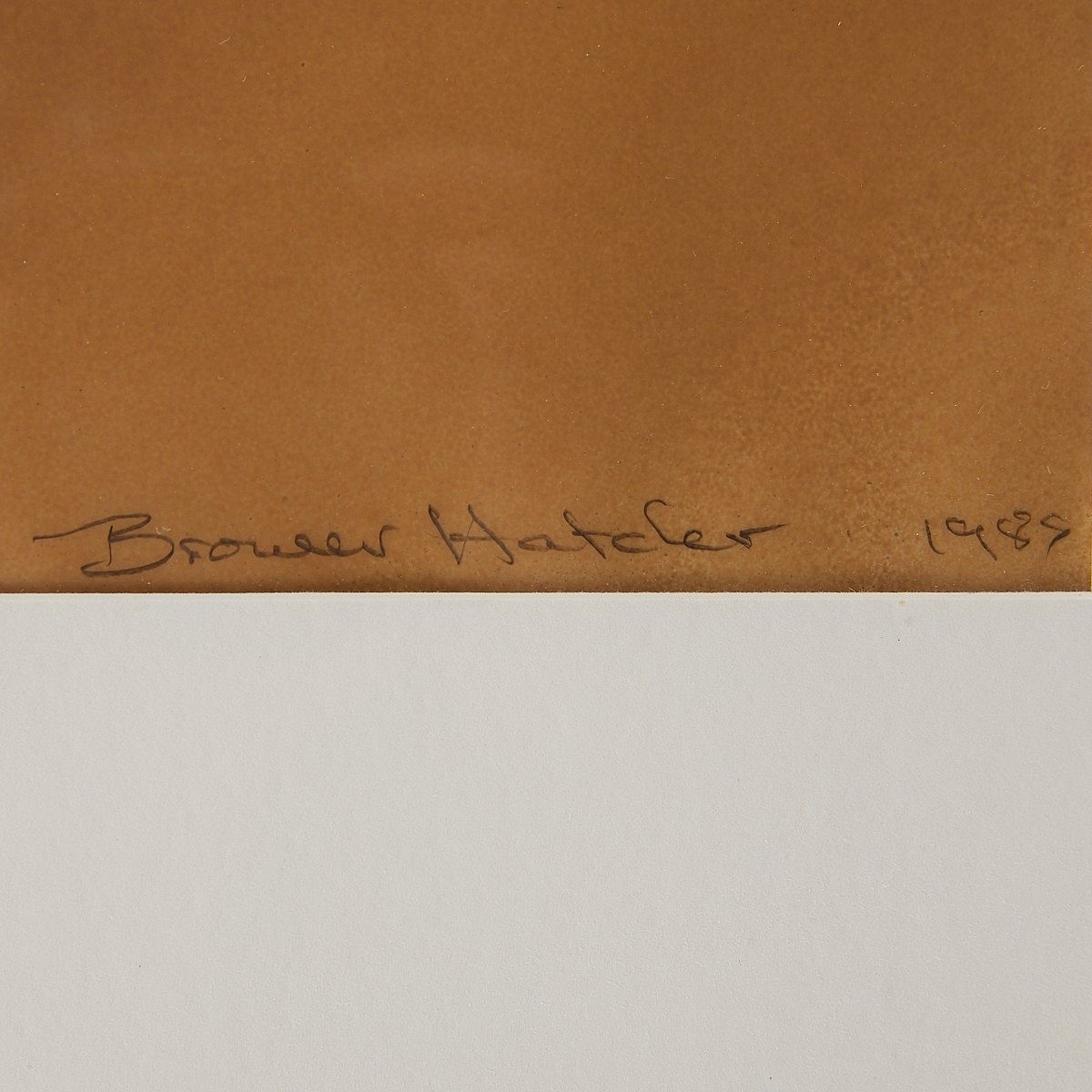 Artwork by Brower Hatcher, "Layering of Worlds", Made of Lithograph on paper