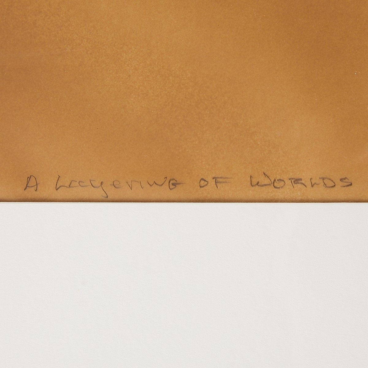 Artwork by Brower Hatcher, "Layering of Worlds", Made of Lithograph on paper