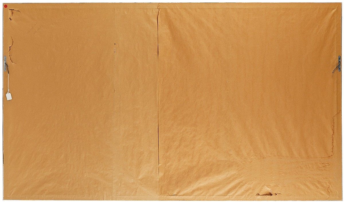 Artwork by Brower Hatcher, "Layering of Worlds", Made of Lithograph on paper