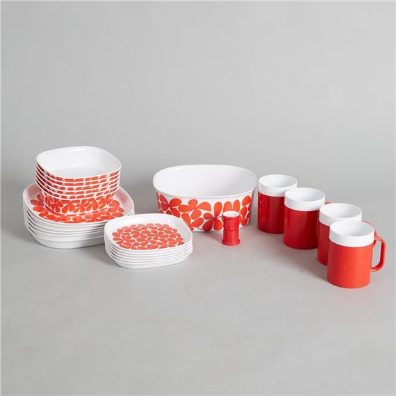 Stig Lindberg | A Stig Lindberg for Gustavsberg Sweden 'Ornamin