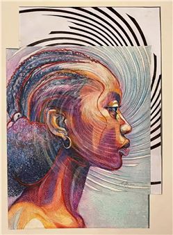 Jimmy James Greene: The Human Vibe: Patterned Portraits And Color -  The Art League Gallery