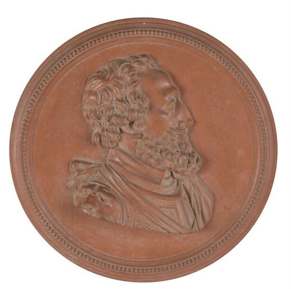 Anna Formilan | portrait in medallion of Henri IV in profile | MutualArt