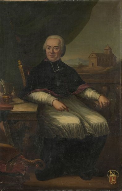 French School, 18th Century | Portrait of a Bishop | MutualArt