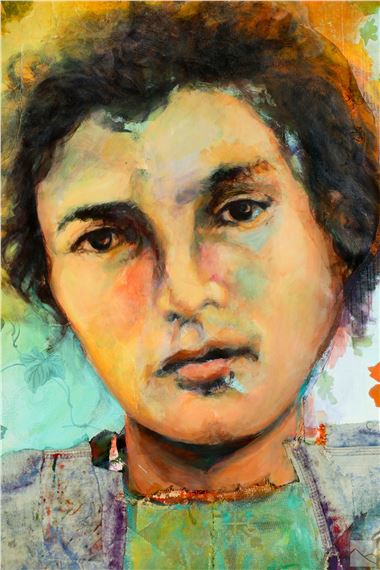 Timothy Harney | PORTRAIT COLLAGE PAINTING (1989) | MutualArt