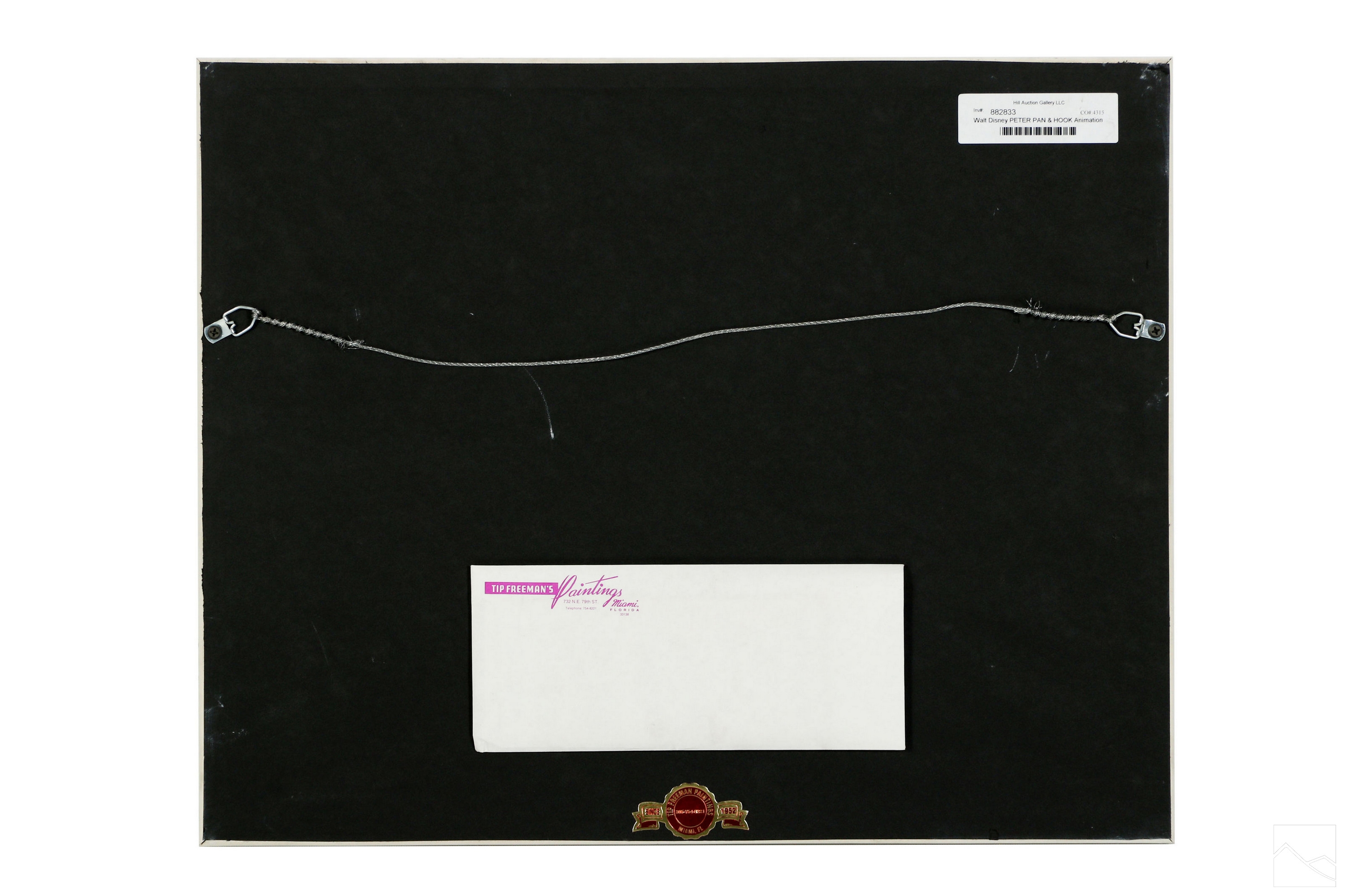 Unknown | PETER PAN & HOOK ANIMATION CEL (1953) | MutualArt