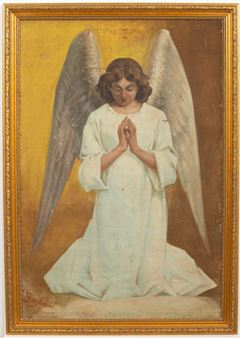 Ange en prière - Enrico Bogliani