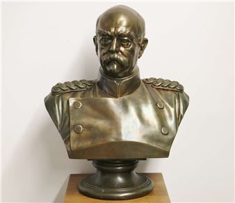 Portraitbüste Otto von Bismarck (1815-1898) - Adolf von Donndorf