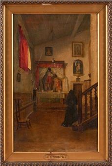 L'Autel dans la chapelle - Vicente Berrueta