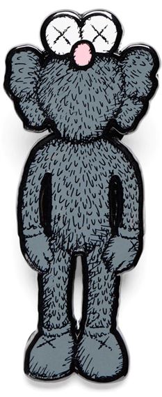 KAWS | BFF Pin (Blue) | MutualArt