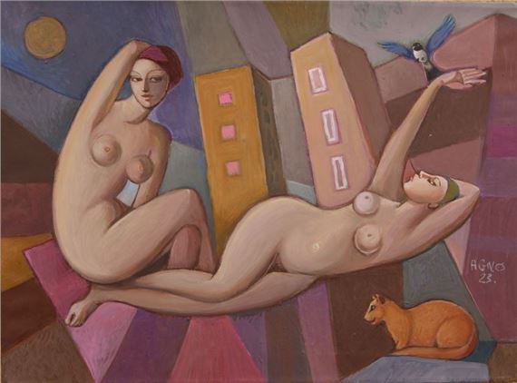 Forest Sjesta by Agnieszka Korczak-Ostrowska, 2023