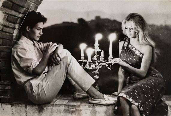 Brigitte Bardot | Candlelight evening (1959) | MutualArt