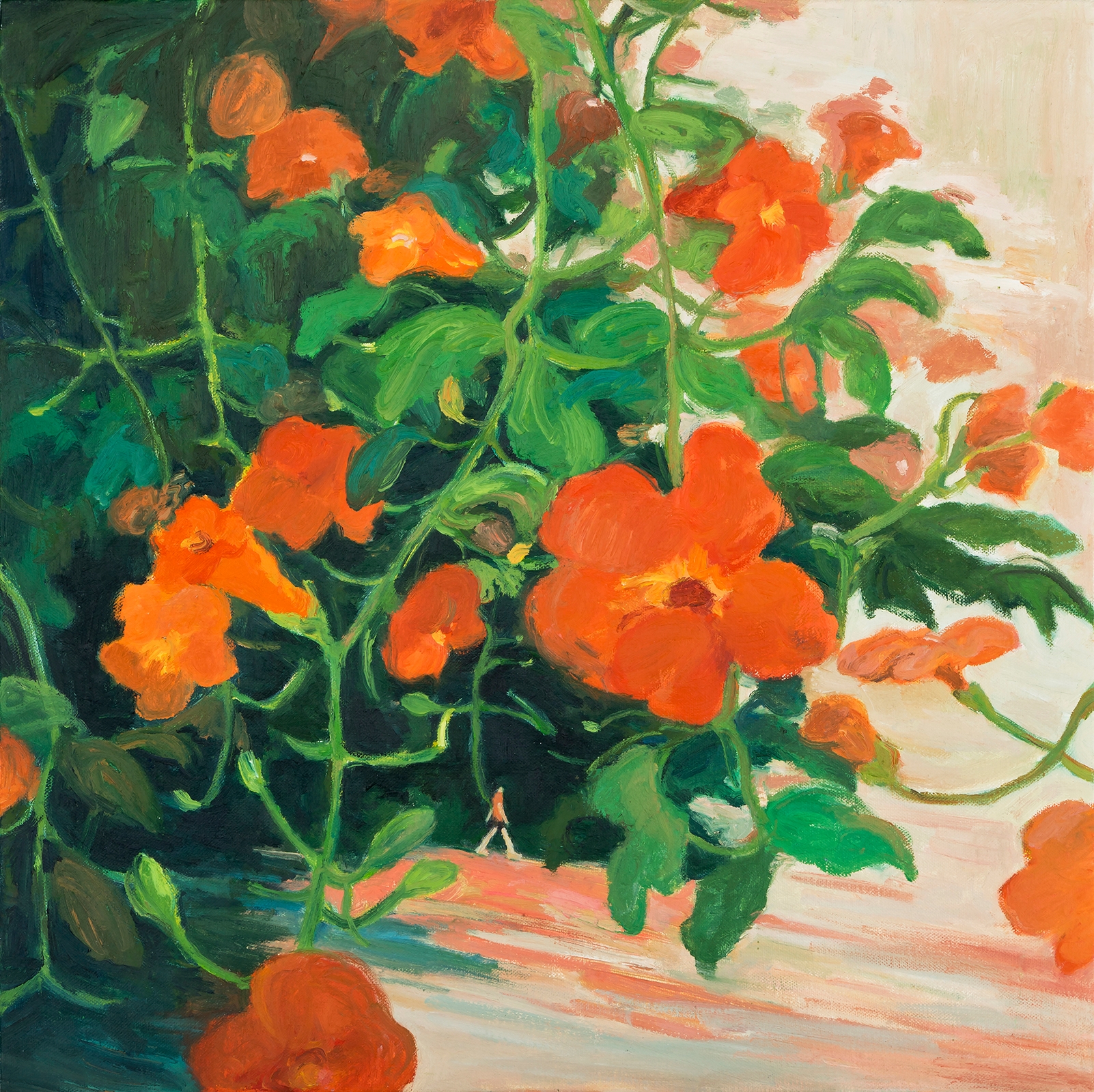 Artwork by Yoo Suzy, Do not worry, Made of oil on canvas