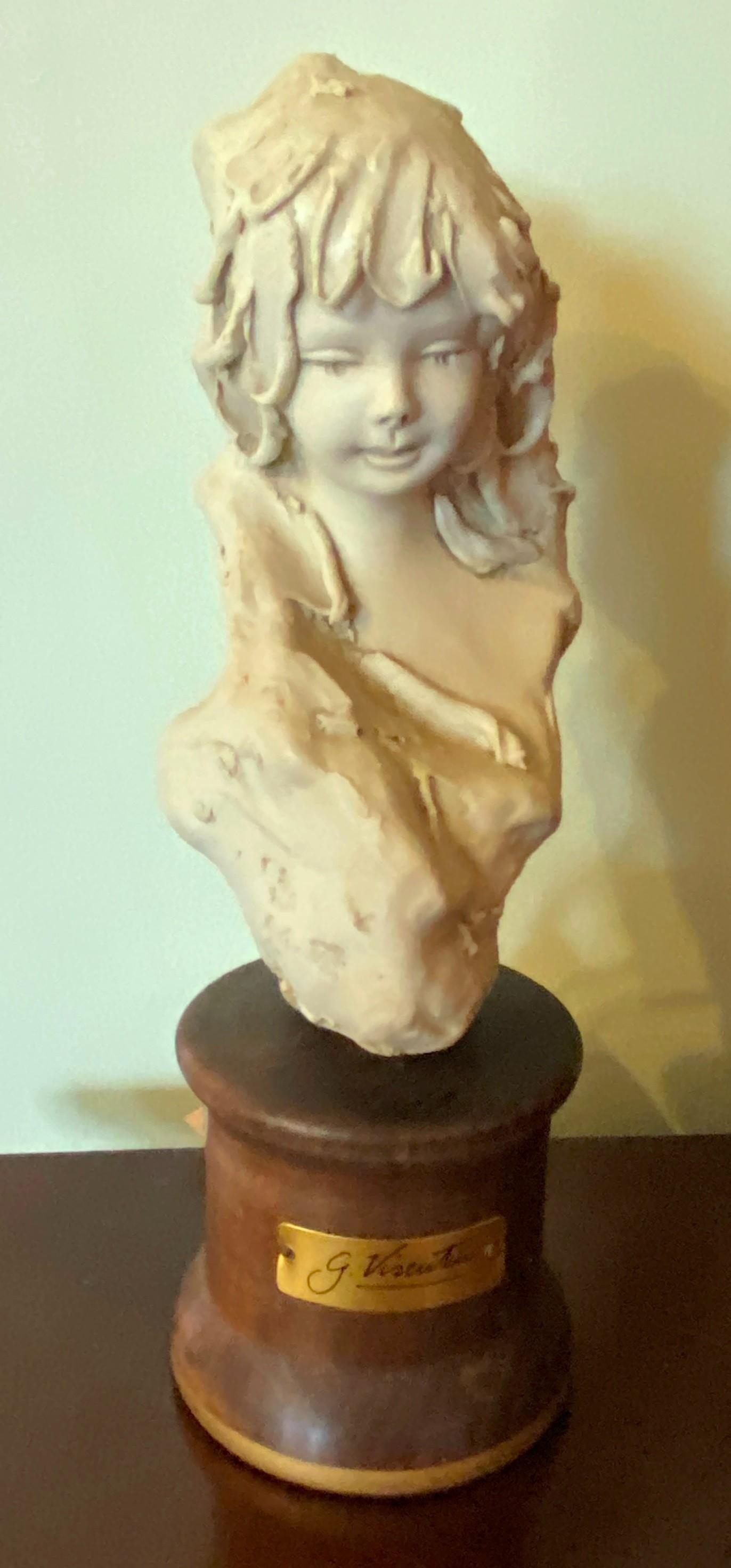 Gianni Visentin | Bust of a Young Woman | MutualArt