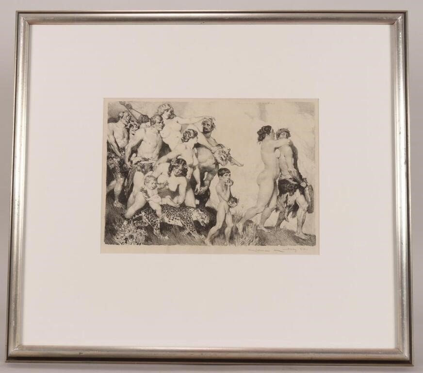 Norman Lindsay | Bacchus (The Procession) | MutualArt