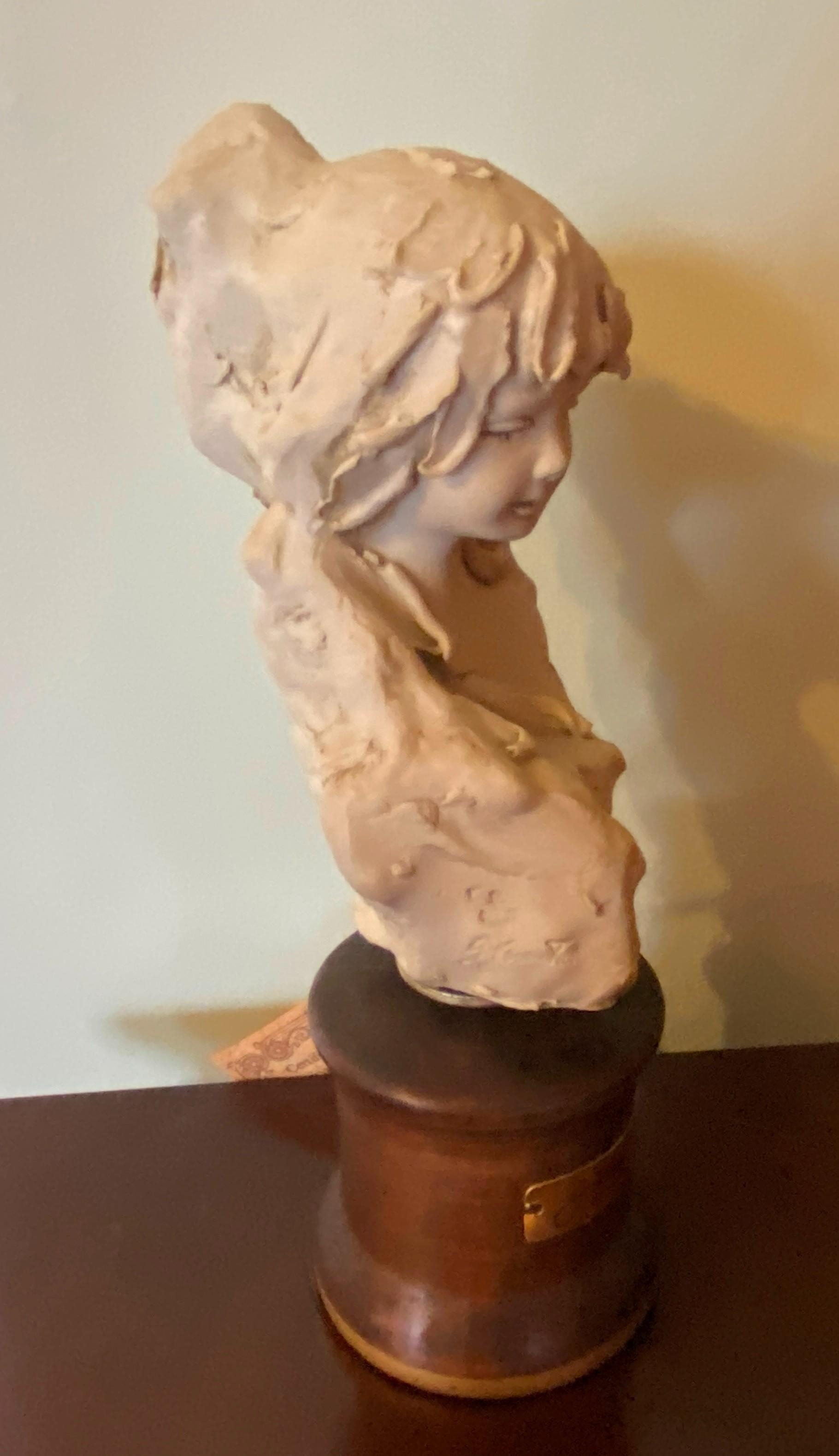 Gianni Visentin | Bust of a Young Woman | MutualArt
