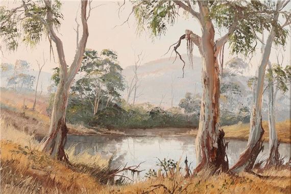 Gums Pond Blue Haze - Kenliworth by John Milenkovic