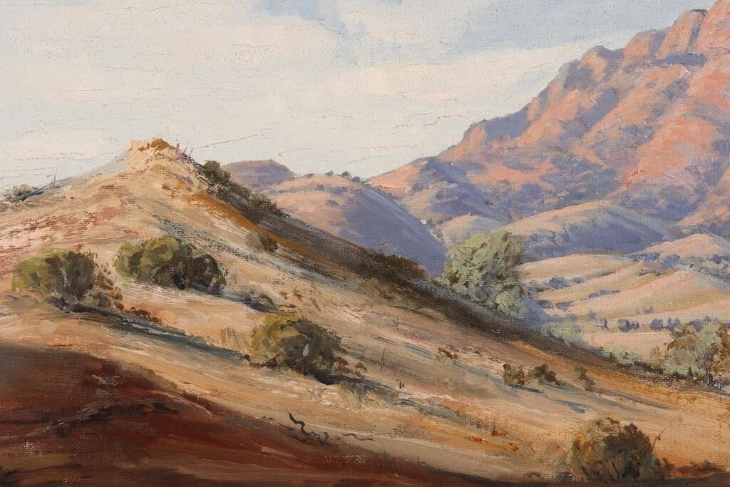 John C. Downton | In The Moralana Valley, Flinders Rangers (1975 ...