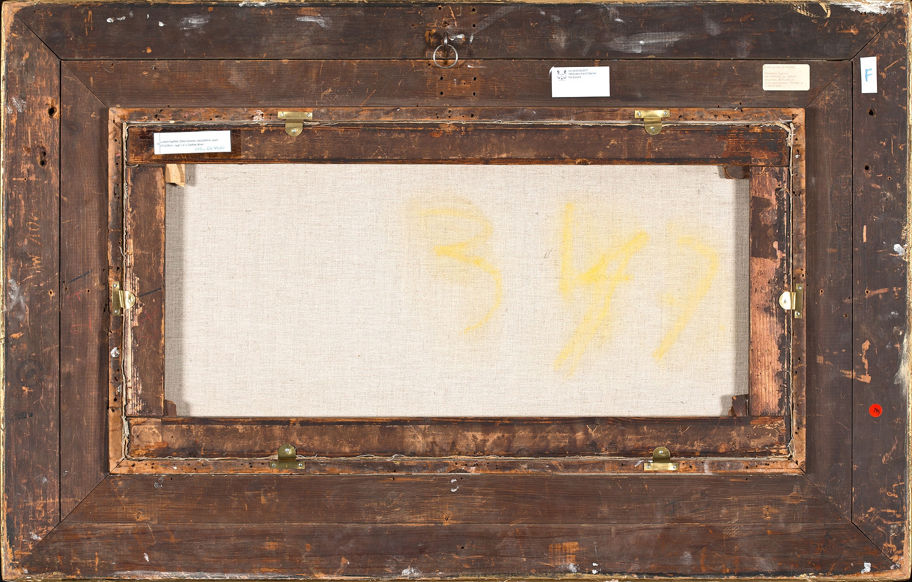 Artwork by Wladislaw Szerner, Na popasie, ok. 1880, Made of oil on canvas