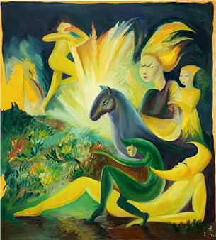 Get to Know Yuma Radné, the Artist Behind ‘To Come up with a Long Song’ at Bloom, Saint Tropez