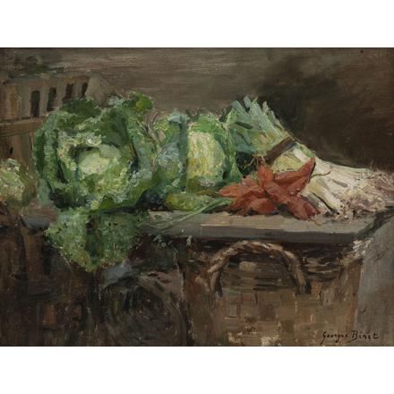 NATURE MORTE AUX LÉGUMES by Georges Jules Ernest Binet