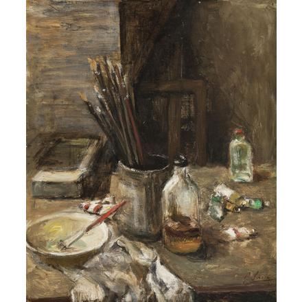 NATURE MORTE AUX PINCEAUX by Jacoba Surie