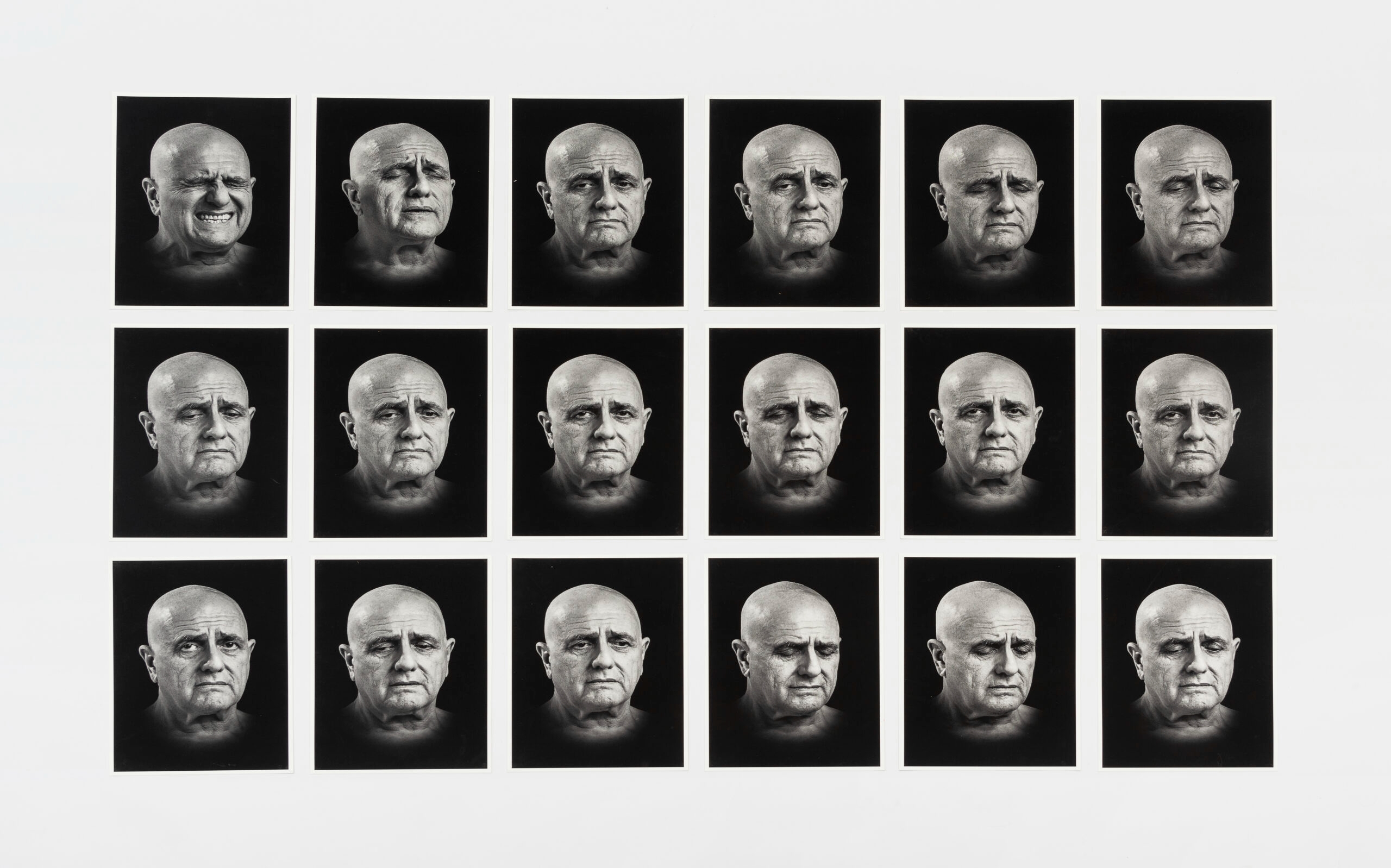 Artwork by Roberto Jacoby, FOTOS 2016 (SERIE 1), Made of black and white photos