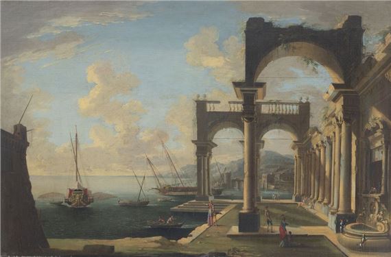 Architectural caprice by Gennaro Greco