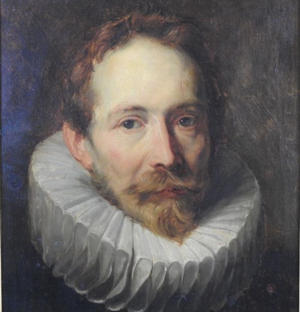 Flemish School, 19th Century | Portrait of a man with a ruff | MutualArt