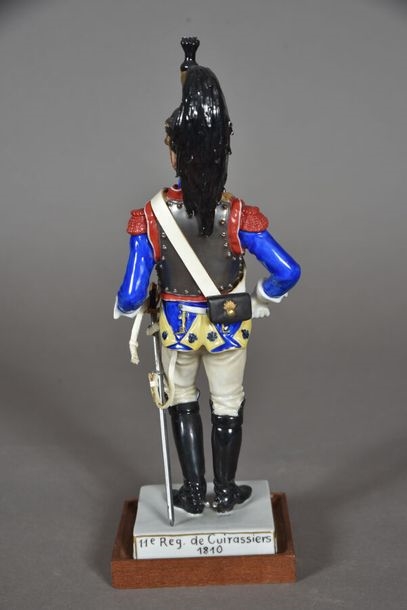 1817. Garde Royale. Cuirassiers (2e Régiment). Trompette, Cuirassier