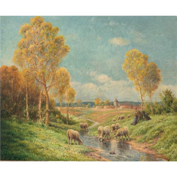 'Le troupeau' by Paul Chaigneau