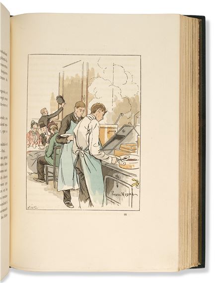 Paris qui consomme. Paris : imprimé pour Henri Beraldi, . by Émile Goudeau, Pierre Vidal, 1893