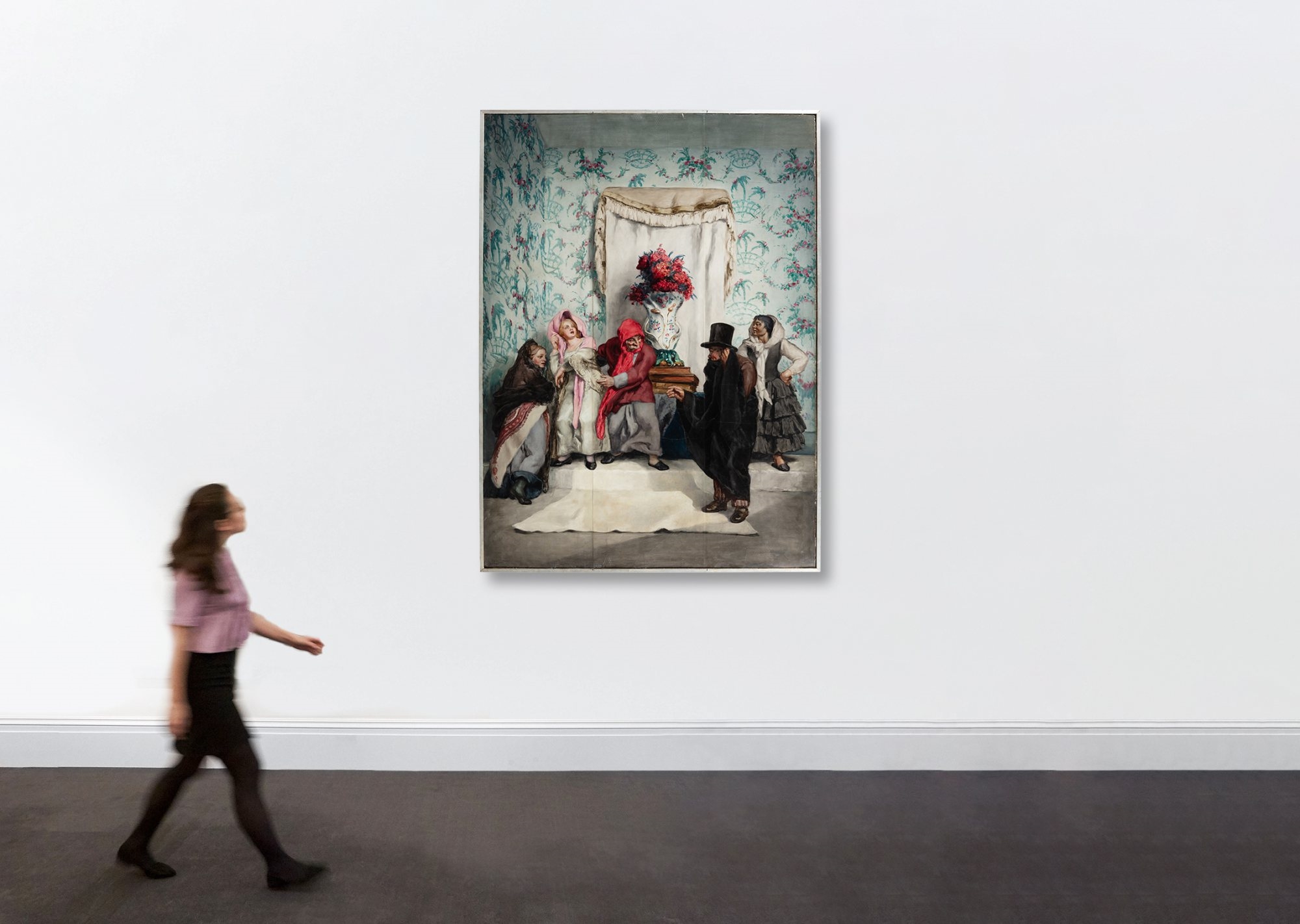 Artwork by José Mariá Sert y Badiá, The matchmaker, Made of Oil on panel