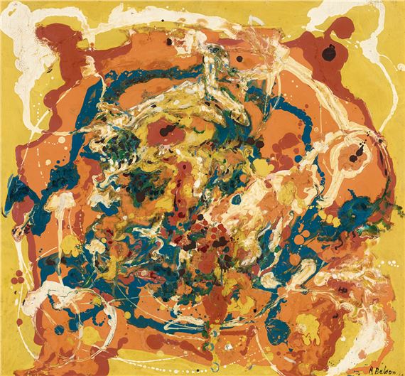 Matter Painting by Ralph Balson, 1960