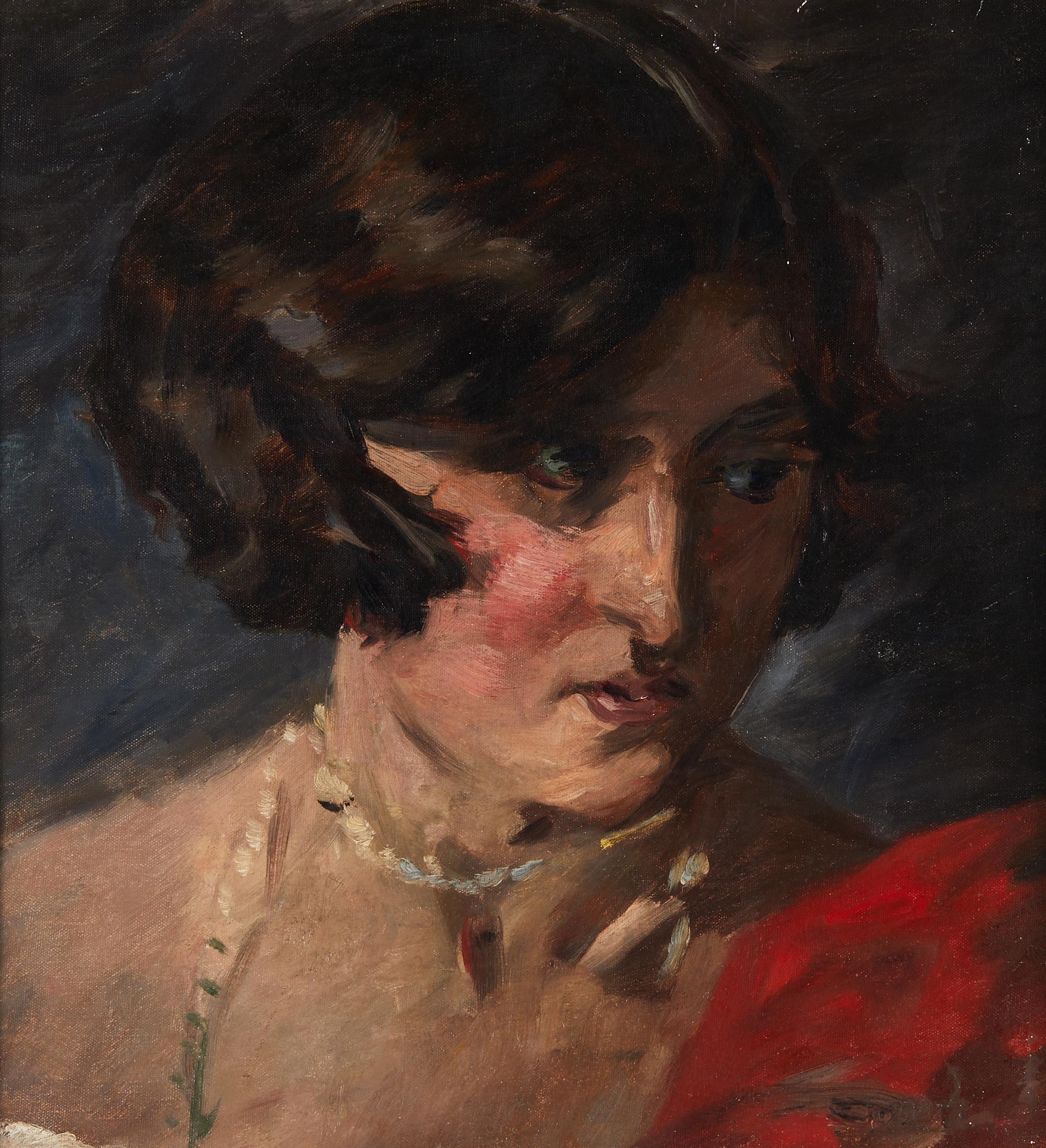 edmund-pick-morino-bildnis-einer-frau-mit-rotem-tuch-mutualart
