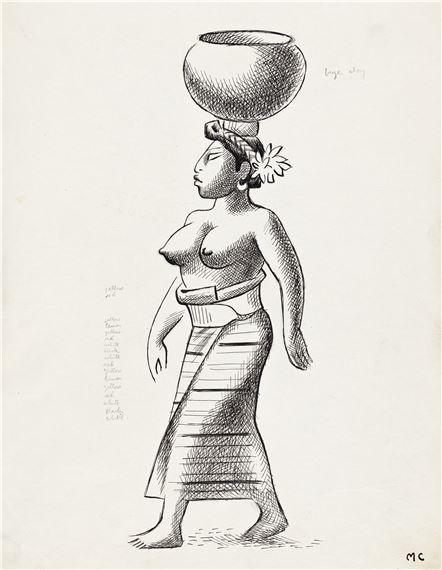 Mujer mexicana by Miguel Covarrubias, 1930