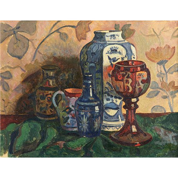 NATURE MORTE AUX POTS by Henri Liénard de Saint-Délis