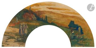 Breton landscape with a fountain, 1901 - Louis George Eléonor Roy