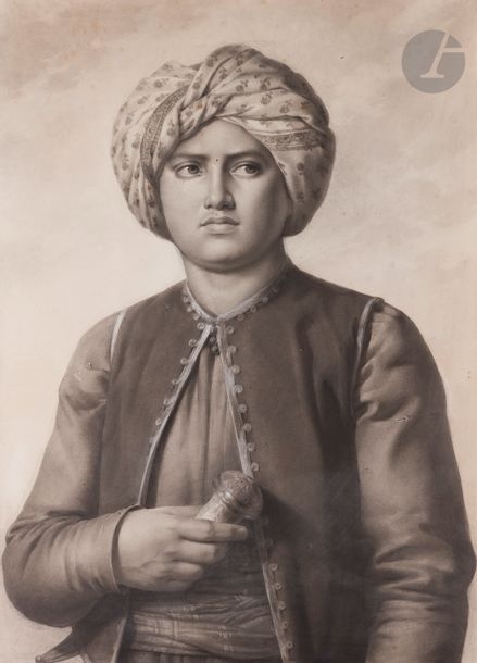 French School, 19th Century | Portrait of the Mameluke Roustam (Early ...