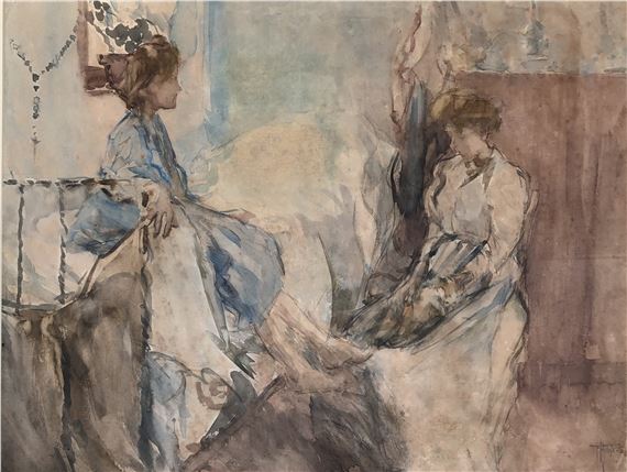 The Convalescent by Frances Hodgkins, c.1912