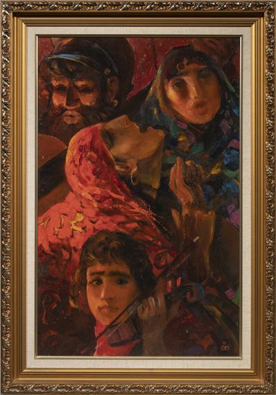 A Gypsy Song by Andrey Babanovsky, 1981